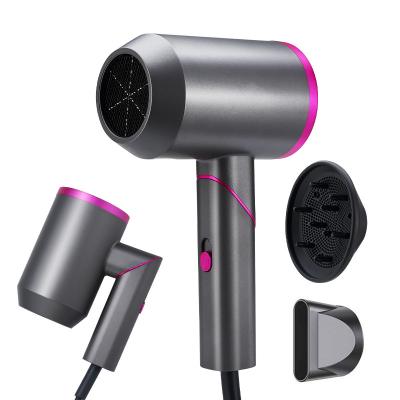 China 2021 Foldable Design Portable Professional Hot Ion Electric Hair Dryer Low Noise Negative Innovation for sale