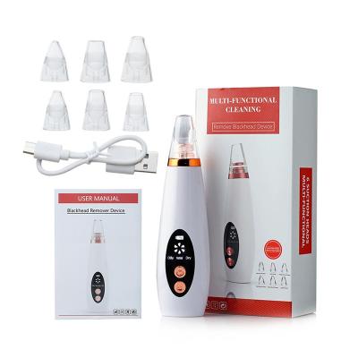 China Other USB Rechargeable Skin Care Pore Blackhead Remover Vacuum Blackhead Remover Cleaner Device for sale