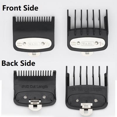 China Digital LED Charging Cordless Electric Hair Clipper Trimmer 4 Colors Universal Limit Comb Guide Set, Barber Replacement for sale