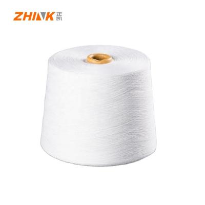 China Recycled Polyester Viscose Blend High Twist Raw Yarn 835TPM for Weaving and Knitting for sale