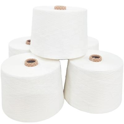 China Polyster Viscose NE 20/1 Siro Compact Blended Knitting and Weaving Yarns PV Yarn for sale