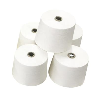 China Vortex Yarn Polyester/Lyocell 50/50 65/35 80/20 Ne25/1 MVS for Weaving/Knitting Raw White for sale