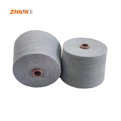 China 50/40/10 20S 40D Siro Compact Nylon Blended Yarn for Weaving and Knitting Raw White for sale