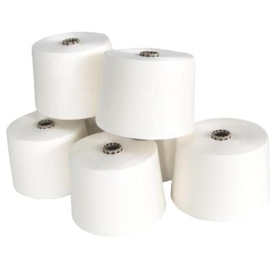 China LF/Bamboo 15S-60S Siro Compact Blended Yarn for Weaving and Knitting Raw White Twist 662 for sale