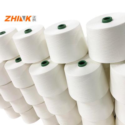 China 780 Twist Polyester Blended Yarn PV TR 65/35 Ne 32/1 Te koop