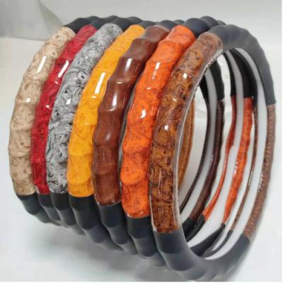 China Birthdays factory price car accessories interior car steering wheel cover made in china for sale