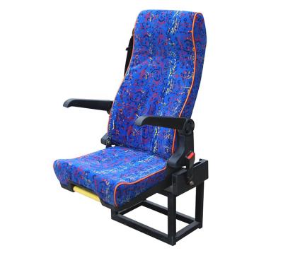 China Custom PVC Factory Jump Driver Seat For Tourist Folding Bus Ambulance for sale