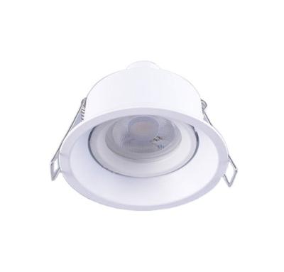 China Factory Sale Modern Gu10 Gu5.3 Round Ceiling Light Hotel Led Anti-glare Downlight GU16 Cob Recessed Spotlight Light Housing for sale