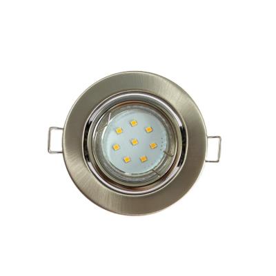 China Wholesale Modern Ceiling Recessed Spotlight Decorations Lights Metal Light Press Round Trimless Led Ip65 Downlight GU10/MR16 FITTING for sale