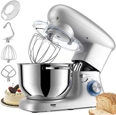 China 5.5L 6.2L Multi-Function Beater Ejector Knob Kitchen Appliance Stand Food Blender Home Kneading Machine for sale