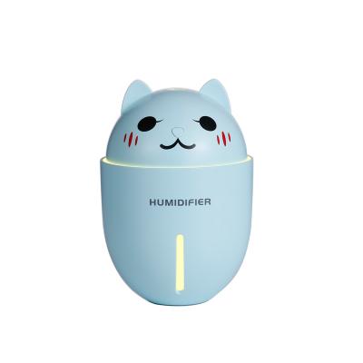 China 2018 Humidifier New Product Ideas 3 in 1 Shenzhen Fan Cartoon USB Cool Mist Humidifier with LED Light for sale