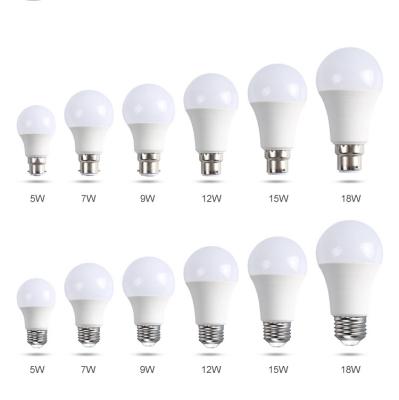 China Factory Price 5w 7w 9w 12w 15w 18w A45 A55 A60 LED Residential Light Bulb for sale