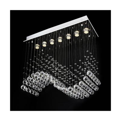 China Modern Home Leaded Crystal Pendant Light for sale