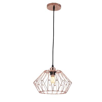 China Vintage Industrial Cheap Industrial Iron Chandelier Wire Price Pendant Light for sale