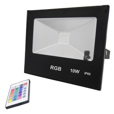 China Garden IP65 Waterproof High Efficiency 10W 20W 30W 50W RGB LED Aluminum Floodlight for sale