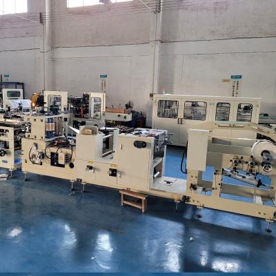 China China Household Tissue Paper Production Double Pack Single Pack Napkin Napkin Tissue Paper Full Automatic Tissue Paper Production Line Manufacturer for sale