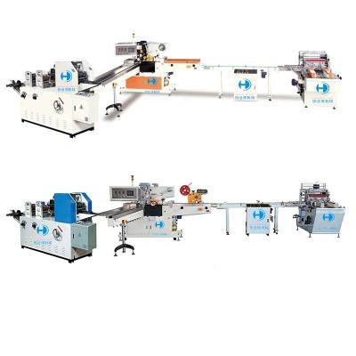 China Good Price Ful Mini Handkerchief Tissue Production Line Automatic Hygiene Disposable Industry XHC-LH10 for sale