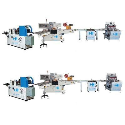 China China Industry Disposable Tissue Machine Manufacturer Automatic Handy Tissue Paper Production Line XHC-LH10 for sale