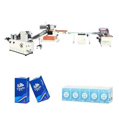 China Hygiene Industry China XieHeCheng Disposable Pocket Tissue Tissue Making Packing Machine Production Line Original Manufacturer for sale