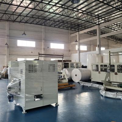 China Household Tissue Paper Production Good Quality Facial Tissue Paper Soft Log Saw Cutting Machine for sale