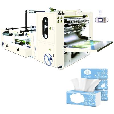 China Production 2 or 3 or 4 or 6 line 7 line soft face facial massage household tissue paper tissue converting folding machine with engrave for sale