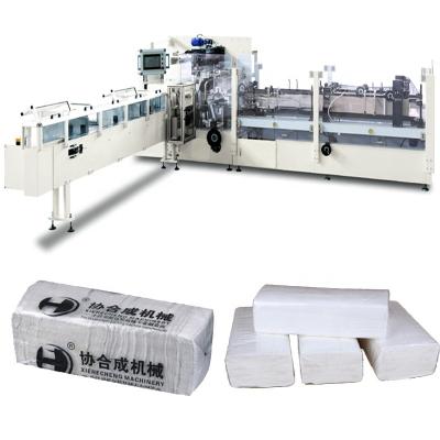 China fabric & XHC-RC420 Large Size Napkin Paper Napkin Tissue Paper Packing Machine for sale