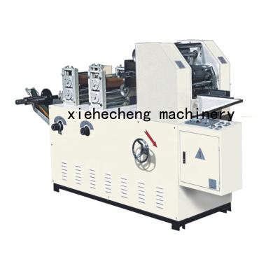 China China Foshan City Xiehecheng Machinery Household Tissue Paper Production Semi Automatic Handkerchief Pocket Tissue Folding Machine for sale