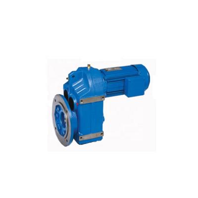 China FAF Series Textile industry Parallel hollow shaft Helical Gearbox with flange for sale