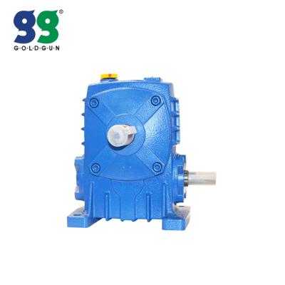 China Goldgun agricultural tractor cast iron small worm gears speed reducer WPA60 for sale