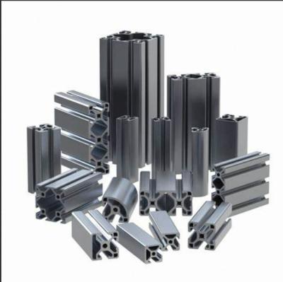 China door & Window 2040 4080 Aluminum Profile 6061 T Slot Aluminum L Shape Profiles Structural Extrusion for sale