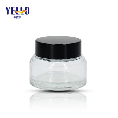 China High Quality Luxury Cosmetic 50g Luxury Cosmetic Container Frosted Packaging Cream Jar for sale