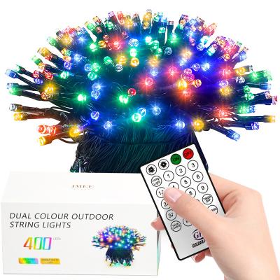 China Warm Outdoor Garden String Lights 200 LED Christmas Lights 65FT with 16