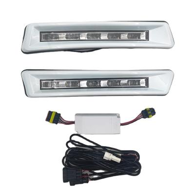 China FACTORY Front OUTLET LED DRL Daytime Running Light DAY RUNNING LIGHT FOR PRADO 2700 4000 FJ150 LC150 2010-2013 standard size for sale