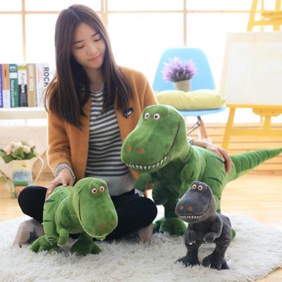 China Hot Selling Custom Made Stuffed Dinosaur Plush Toy Tyrannosaurus Doll Plush With Low Price 40cm for sale