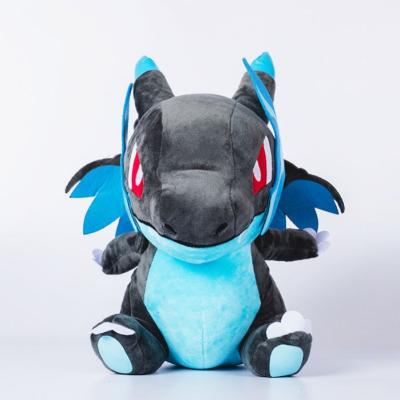 China Hot Selling 20cm Anime Dragon Plush Toy Fire Breathable Japan Dragon Plush Doll For Birthday Gifts for sale