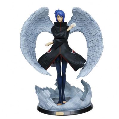 China Cartoon Toy 26cm Konan Figure Uzumaki Action Number Angel Wings PVC Model Toy For Gifts for sale