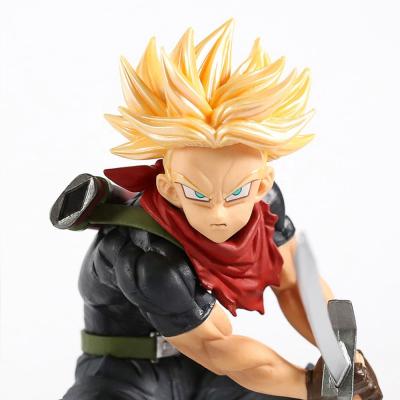 China Super Saiyan Action Number Trunks Future Cartoon Toy DBZ Trunks Figure PVC Collectible Figure ModelToy for sale