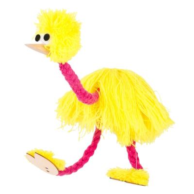 China Creative Plush Puppet Child Toy Ostrich Hand Puppet Chicken Toys Cable Toy For Gifts for sale