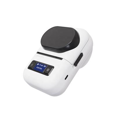 China 58mm mini small convenient and efficient portable handheld mobile thermal printer black and white for business for sale