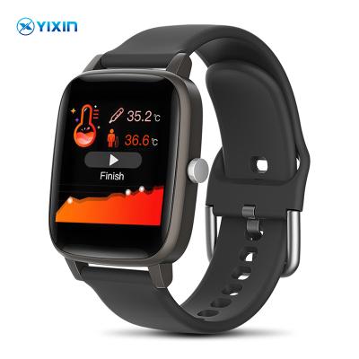 China T98 With Heart Rate Monitoring Hot Sale Full Touch Screen Smartwatch Temperature Waterproof Smartwatch T98 SmartWa for sale