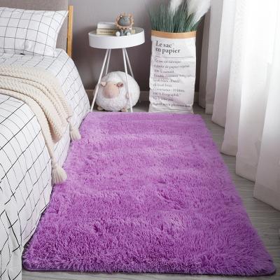 China Cushioned Shaggy Area Faux Plush Fur Fluffy Furry Rugs Carpet For Living Room for sale