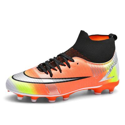 China Top Reviewed Non-slip Wear Resistant Private Label Football Boots Football Boots Studs Soccer Shoes For Artificial Turf for sale