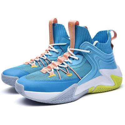 China Customized Shock Absorption Basketball Shoes Fashion International Basketball Shoes Men Sports Basketball Shoes for sale