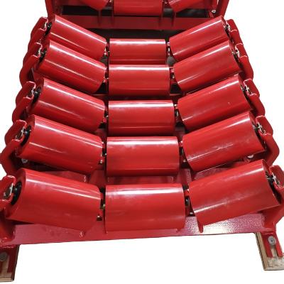 China Heat resistant all components of crusher works include waiting roller/frame/conveyor roller satation for sale