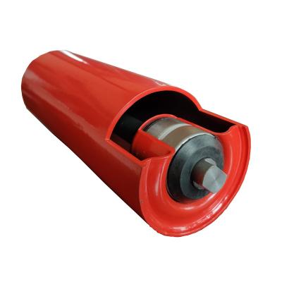 China Coal Belt Pulley Conveyor Roller Spare Parts Roller Conveyor Self Aligning Conveyor Roller for sale