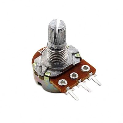 China Weld Hook 1M Ohm Potentiometer B1M Audio Volume Control Rotary Double 3 Pin Digital Common 1M Potentiometers for sale