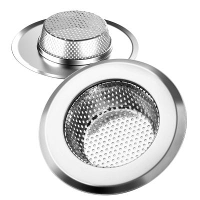 China Ningbo Jutye Sink Stopper Strainer Diameter 70mm CP Kitchen Sink Stopper Hair Stopper Kitchen Sink Drains Hair Catcher for sale