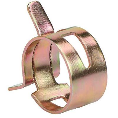 China Strong Connection Jutye Stainless Steel Metal Fuel Line Hose Clips Pipe Clamp for sale