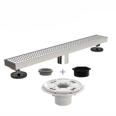 China Strainer Jutye Shower Floor Drain Base Floor Drain For Floor Drain For Bathroom With Tile Insert Cover, Hair Strainer, Threaded Adapte for sale