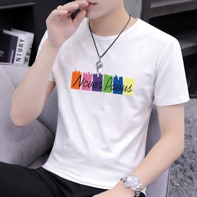 China High Quality Anti-wrinkle Mens Casual Printing Shorts Sleeves Slim Fit Shirt for sale